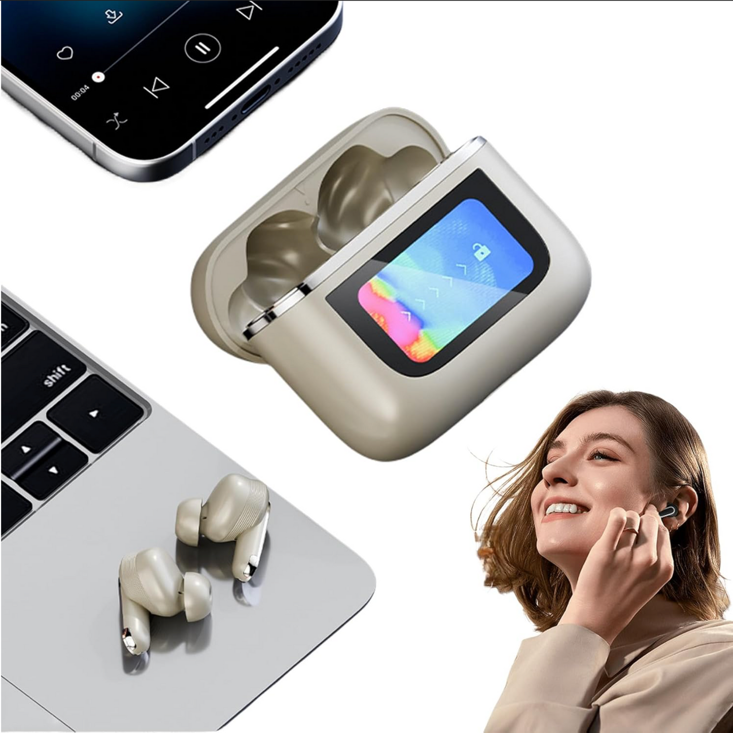 Auriculares con cancelacion de ruido Aura Silence ®